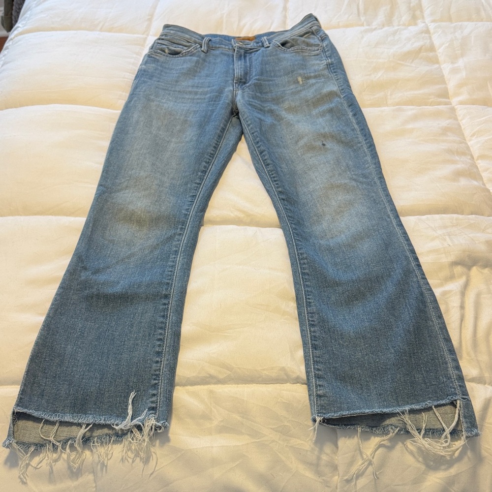 MOTHER Denim Blue Flare Jeans